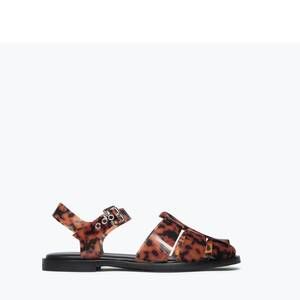 NEW FREDA SALVADOR women's sera pvc fisherman sandals in tortoise pvc